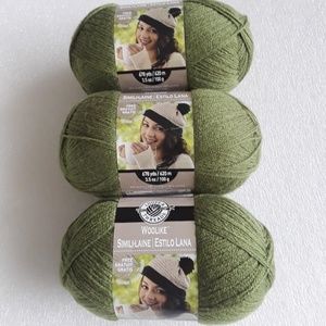 Yarn Bundle -Loops & Threads Woolike-3 skeins